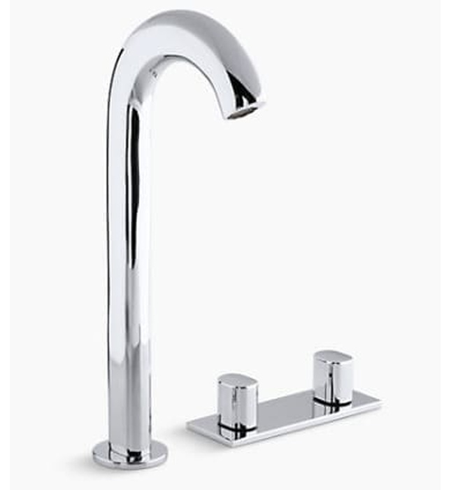 Vòi chậu rửa nóng lạnh Kohler Oblo K-10094T-9-BGD
