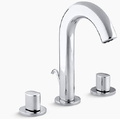 Vòi chậu rửa 3 lỗ nóng lạnh Kohler Oblo K-10086K-9-CP