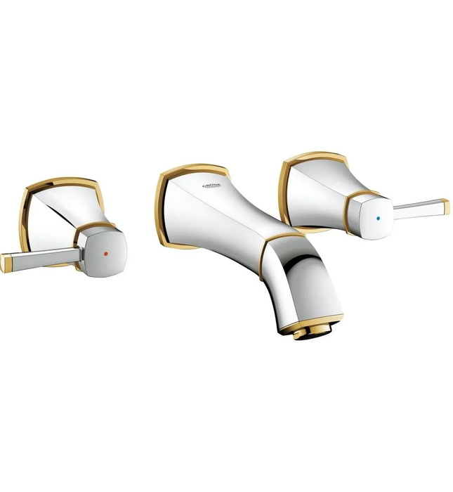 Vòi Lavabo Nóng Lạnh 3 chân Âm Tường GROHE 20414IG0