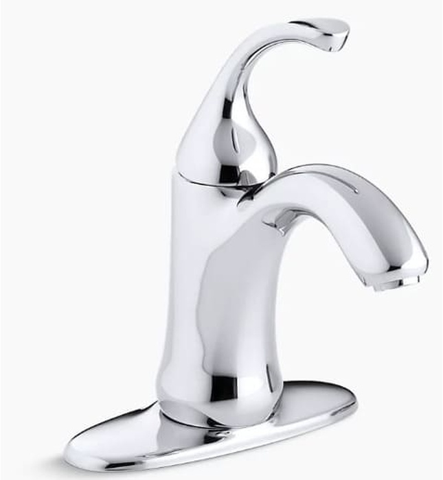 Vòi chậu rửa nóng lạnh Kohler Forté K-10215-4-CP