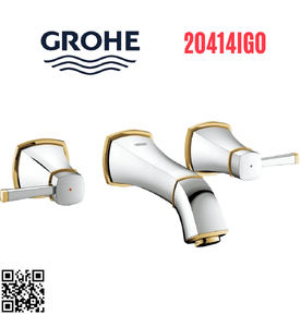 Vòi Lavabo Nóng Lạnh 3 chân Âm Tường GROHE 20414IG0
