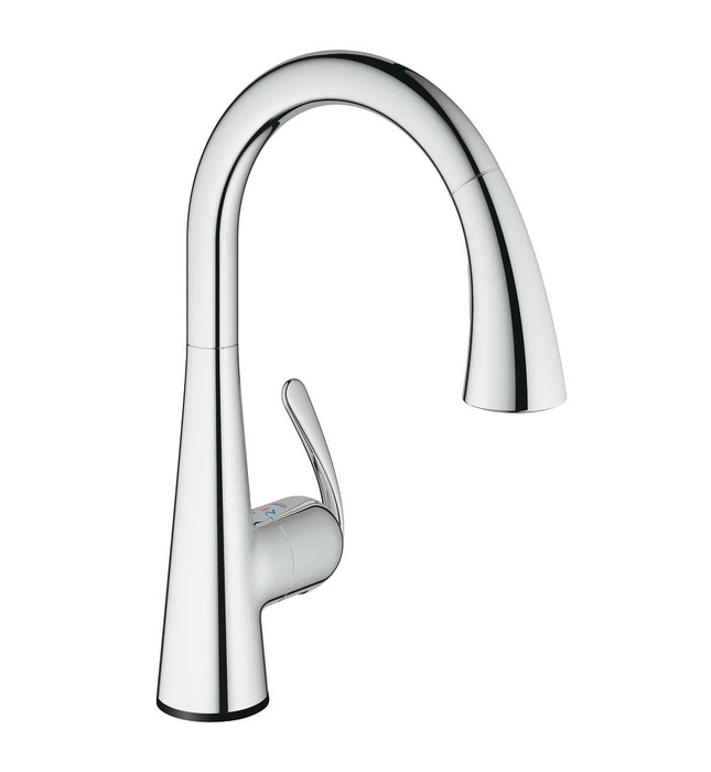 Vòi bếp nóng lạnh cảm ứng xả tự động GROHE 30219001