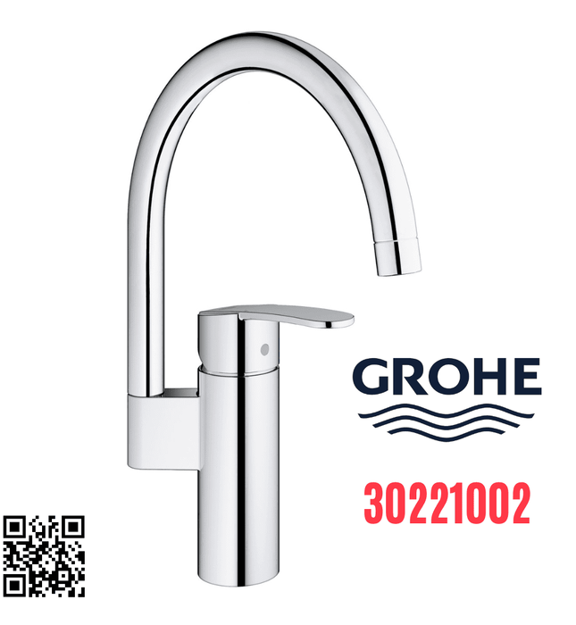 Vòi rửa bát nóng lạnh Grohe 30221002