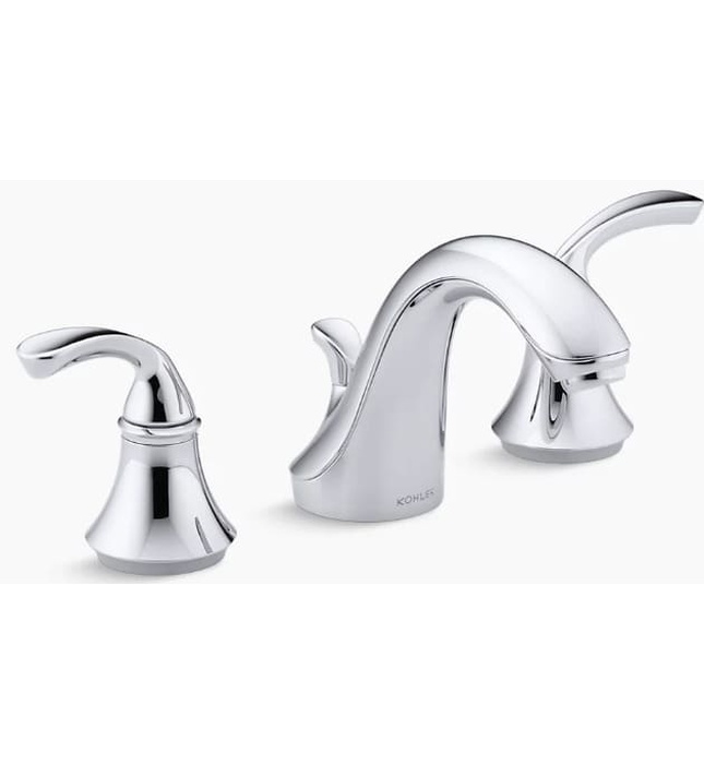 Vòi chậu rửa 3 lỗ nóng lạnh Kohler Forté K-10272-4-BN