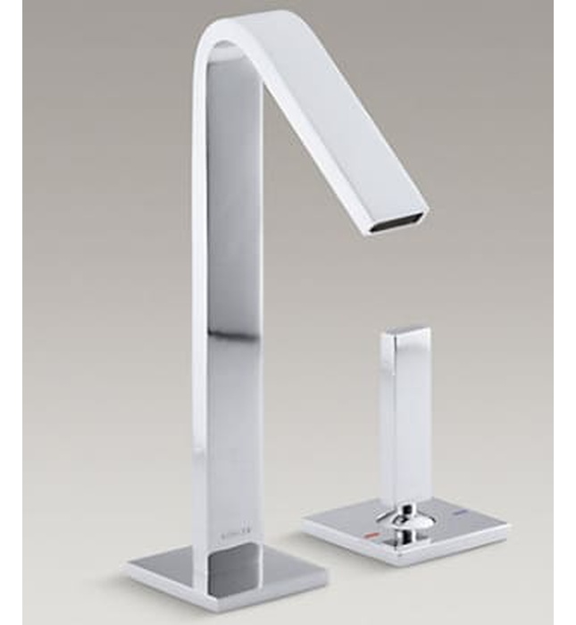 Vòi chậu rửa 3 lỗ nóng lạnh Kohler Loure K-10319T-4-SN