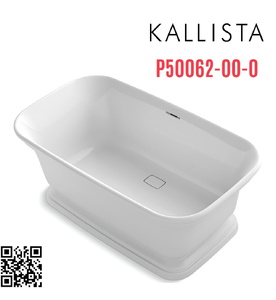 Bồn tắm oval cổ điển Kallista P50062-00-0 1,5m