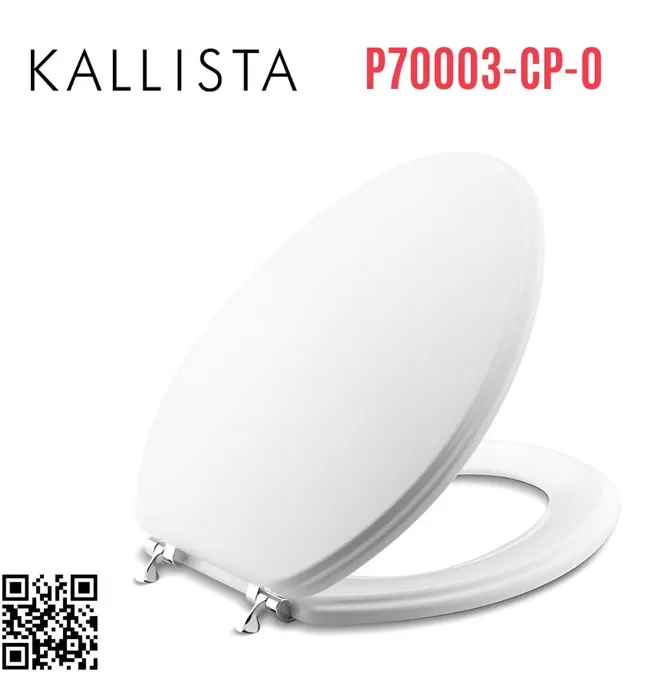 Nắp bàn cầu thường Kallista P70003-CP-0
