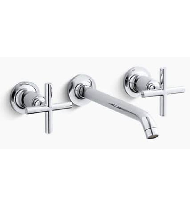 Vòi Lavabo Nóng Lạnh Âm Tường Mỹ Kohler Purist K-14415T-3-PGD