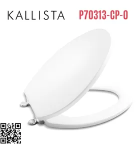 Nắp bàn cầu thường Kallista P70313-CP-0