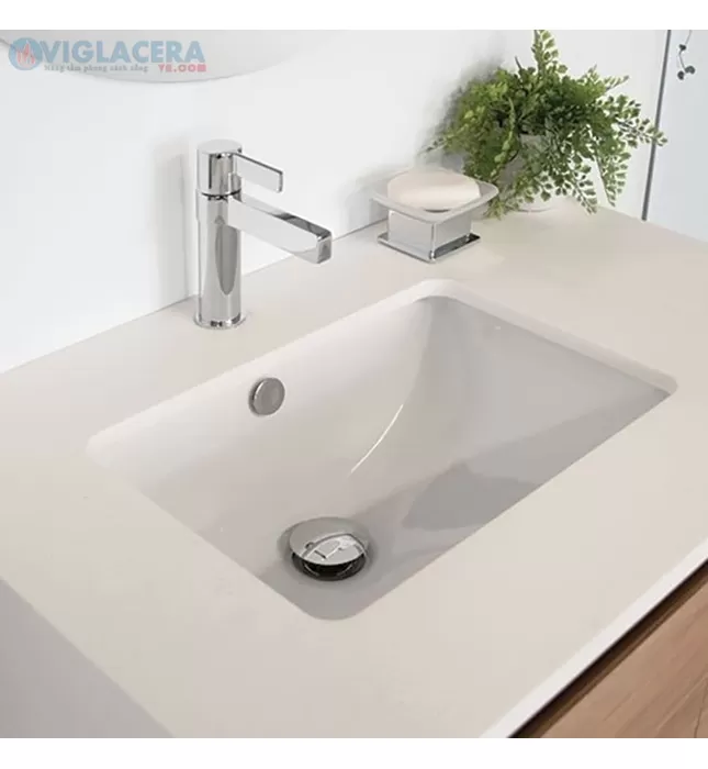 Chậu Lavabo Âm Bàn Viglacera V.25.STD
