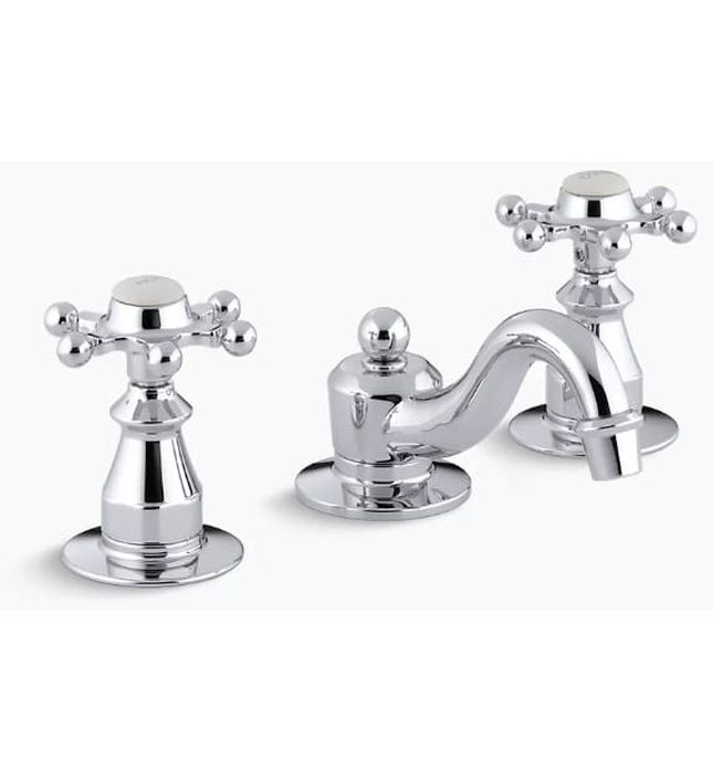 Vòi chậu rửa 3 lỗ nóng lạnh Kohler Antique K-108-3-CP