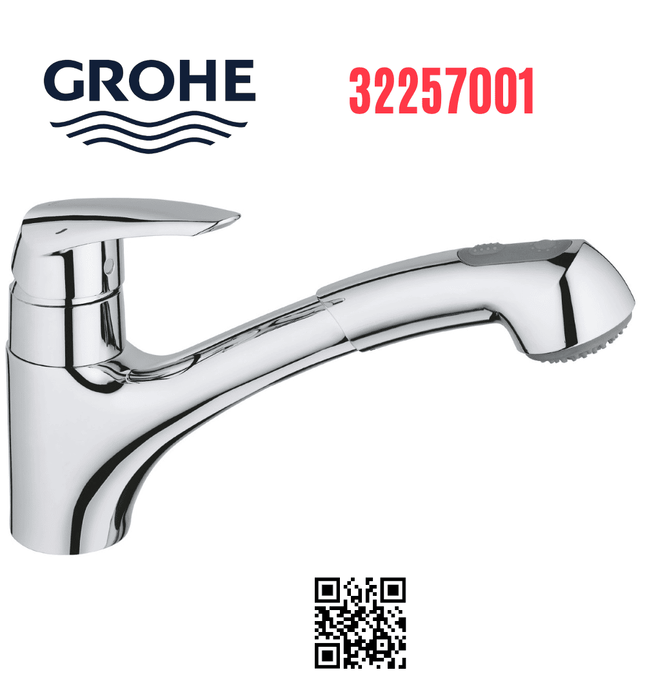 Vòi rửa bát nóng lạnh Grohe 32257001