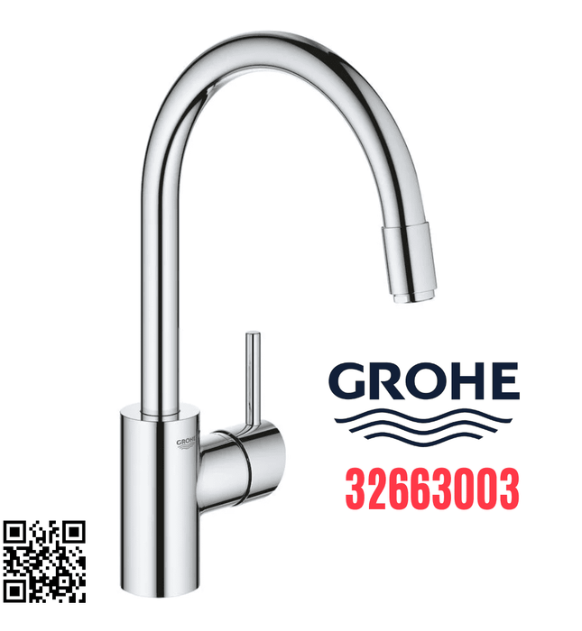 Vòi bếp nóng lạnh GROHE 32663003