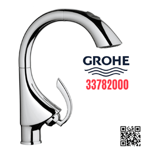 Vòi Bếp Dây Rút Nóng Lạnh Grohe K4 33782000 