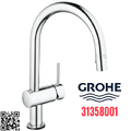 Vòi bếp nóng lạnh cảm ứng xả tự động GROHE 31358001