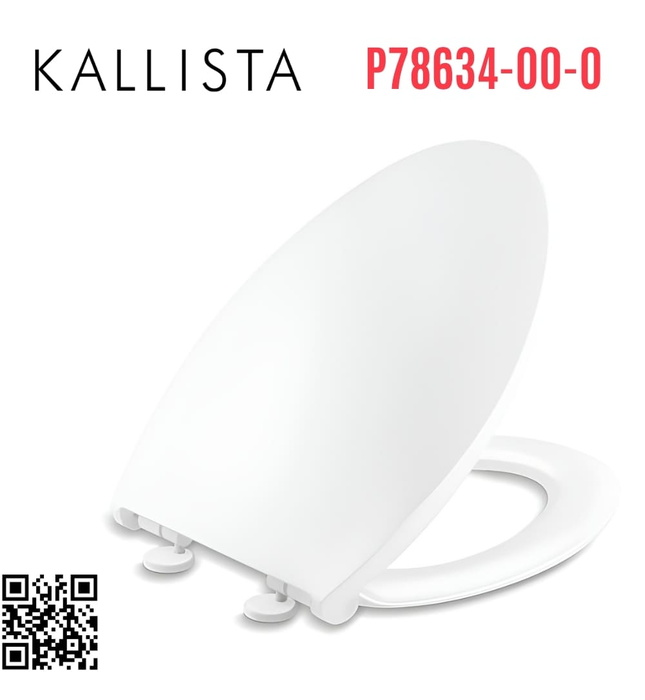 Nắp bàn cầu siêu mỏng rơi êm Kallista P78634-00-0