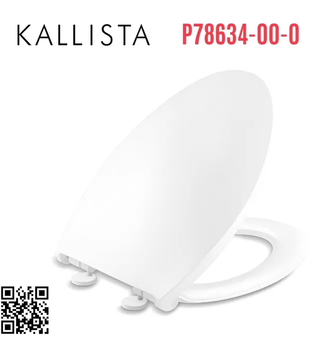 Nắp bàn cầu siêu mỏng rơi êm Kallista P78634-00-0