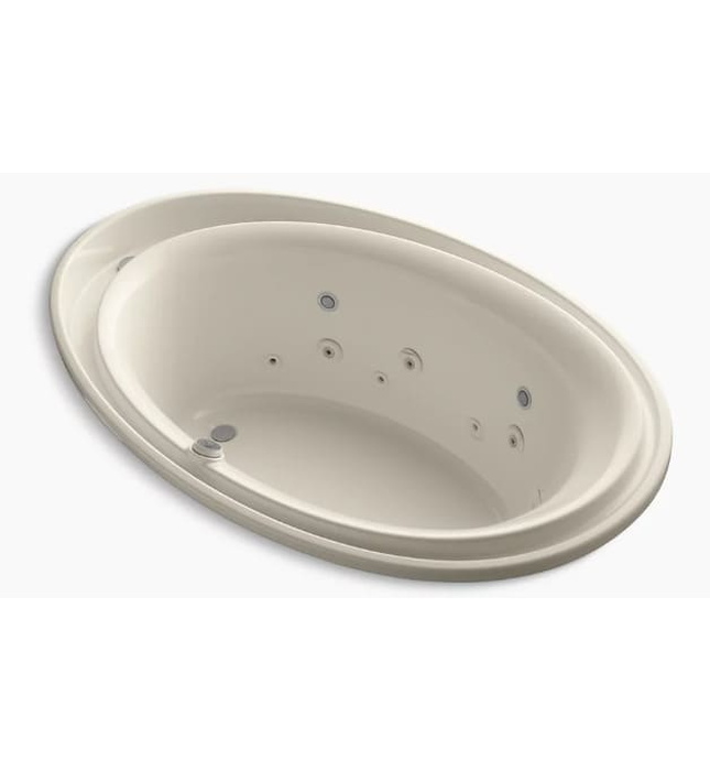 Bồn tắm nhựa massage Kohler Purist K-1110-AH-47