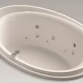 Bồn tắm nhựa massage Kohler Purist K-1110-AH-55
