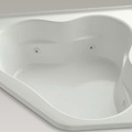 Bồn tắm nhựa góc Tercet Kohler K-1160-FH-NY