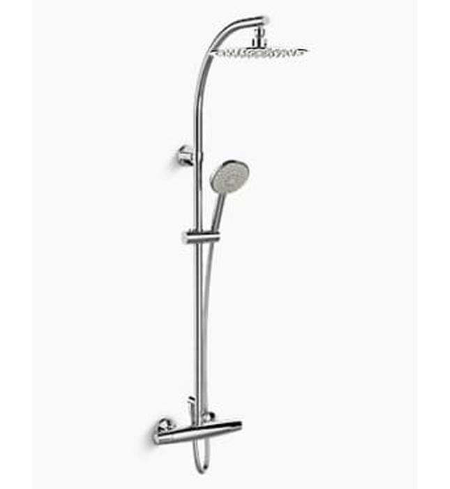 Sen tắm cây đứng Rain Duet Kohler K-11827T-C7-CP
