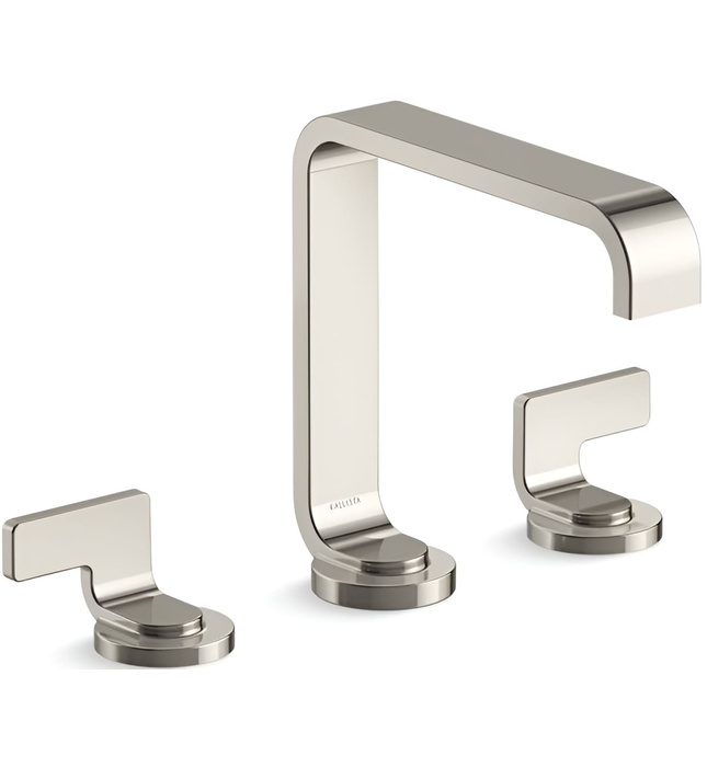 Vòi chậu rửa mặt màu đen Kallista P34231-LV-PGP