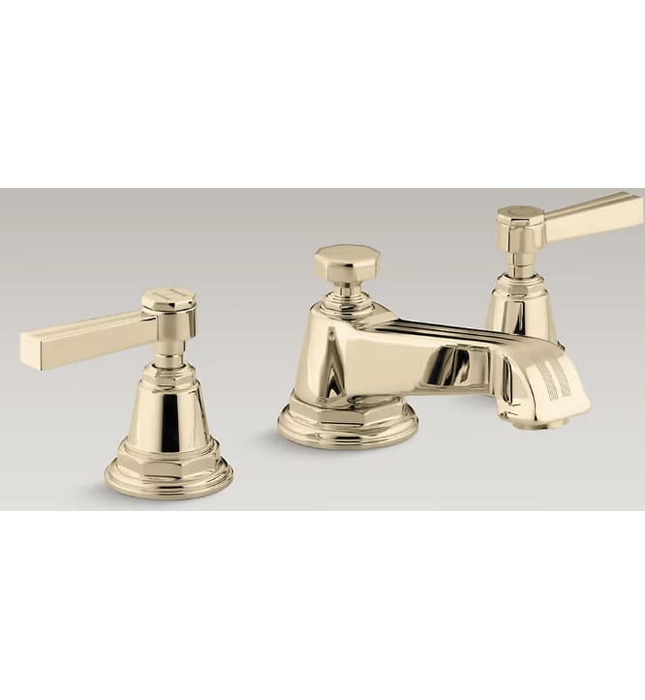 Vòi chậu rửa nóng lạnh Pinstripe Kohler K-13132-4B-AF