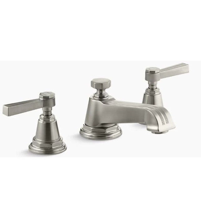 Vòi chậu rửa nóng lạnh Pinstripe Kohler K-13132-4B-BN