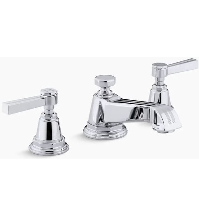 Vòi chậu rửa nóng lạnh Pinstripe Kohler K-13132-4B-CP
