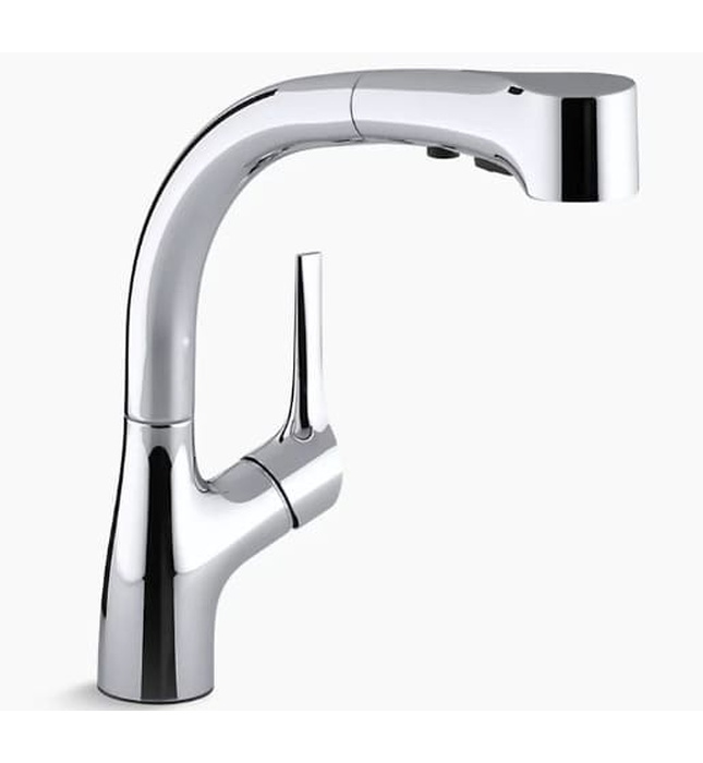 Vòi chậu rửa chén dây rút Kohler Elate K-13963-CP