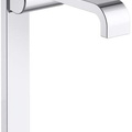 Vòi chậu rửa mặt 1 chân thân cao màu nickel Kallista P34233-00-SN
