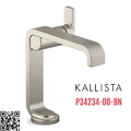 Vòi chậu rửa mặt 1 chân màu nickel Kallista P34234-00-BN