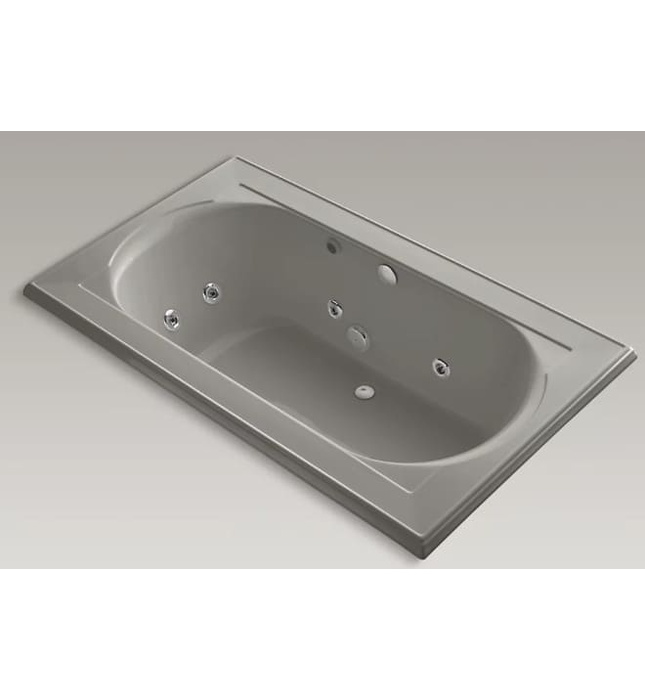 Bồn tắm xây massage xám Memoirs Kohler K-1418-H2-K4