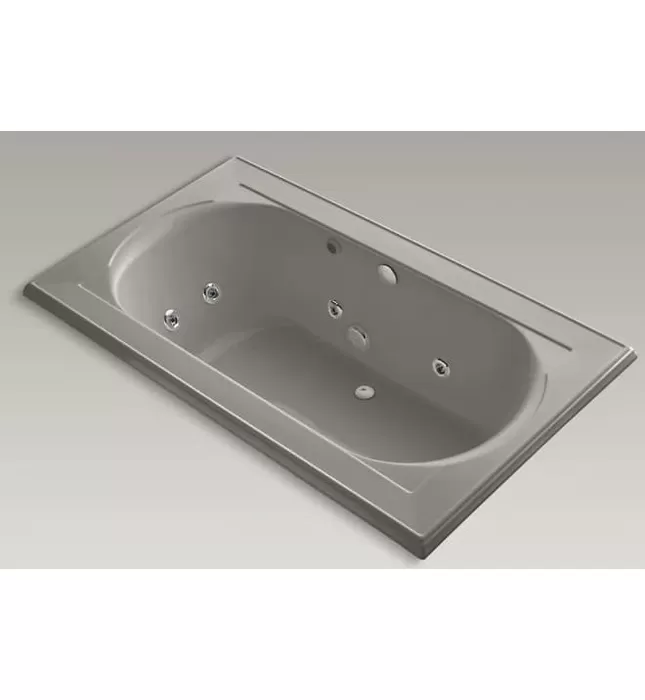 Bồn tắm xây massage xám Memoirs Kohler K-1418-H2-K4