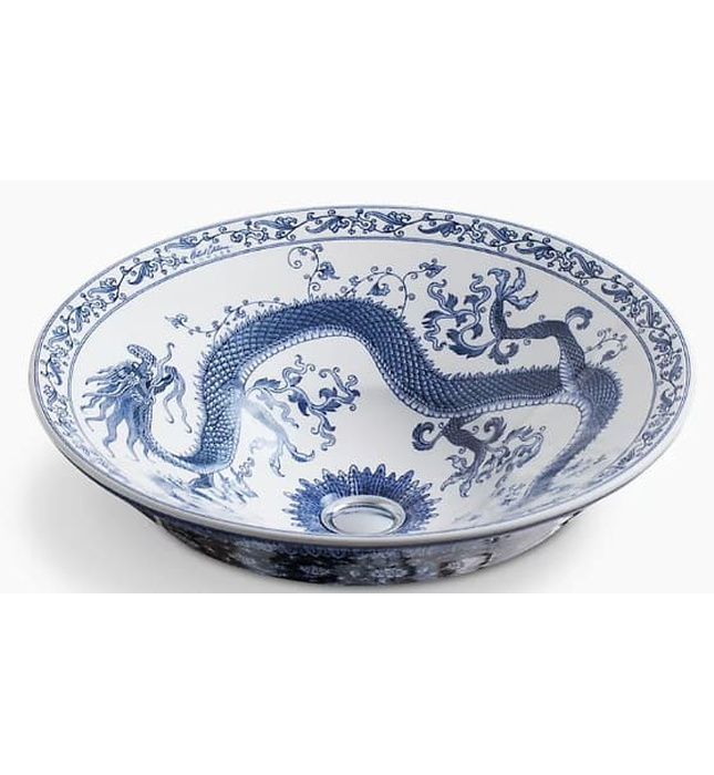 Chậu rửa đặt bàn Imperial Blue Kohler K-14223-VB-0