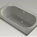 Bồn tắm xây massage xám Memoirs Kohler K-1418-H2-K4