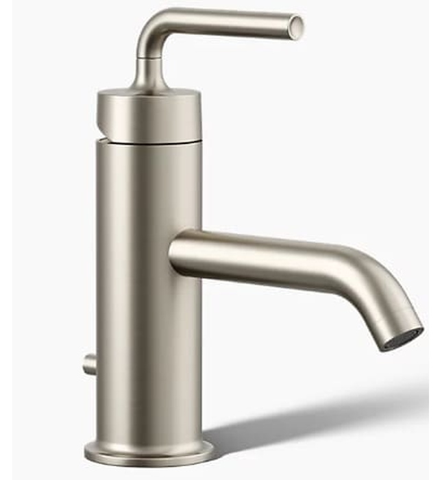 Vòi chậu rửa nóng lạnh Purist Kohler K-14402-4A-BN