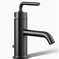 Vòi chậu rửa nóng lạnh Purist Kohler K-14402-4A-BL