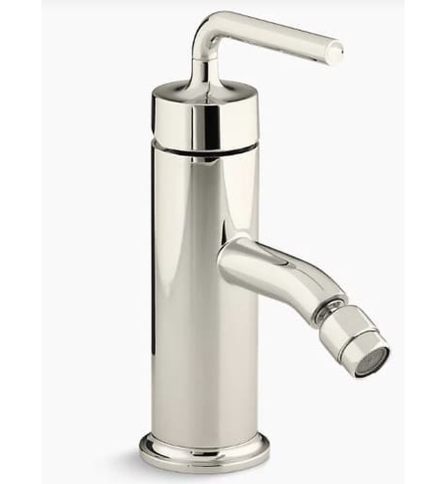 Vòi chậu rửa nóng lạnh Purist Kohler K-14434-4A-SN