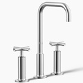 Vòi chậu rửa nóng lạnh 3 chân Purist Kohler K-14408-3-PGD