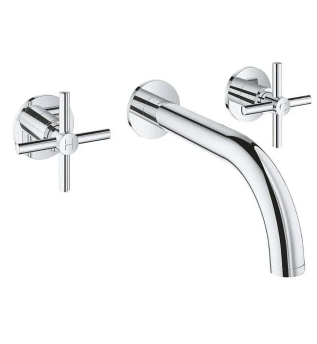 Vòi Chậu Lavabo Nóng Lạnh Âm Tường Đức Grohe 29025002