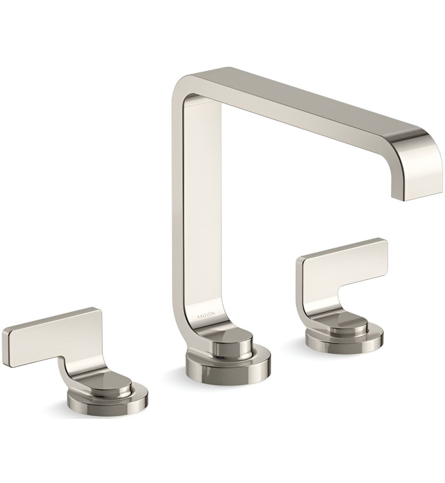 Vòi thành bồn tắm nóng lạnh màu đen Kallista P34237-LV-PGP