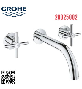 Vòi Chậu Lavabo Nóng Lạnh Âm Tường Đức Grohe 29025002