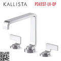 Vòi thành bồn tắm nóng lạnh màu chrome Kallista P34237-LV-CP