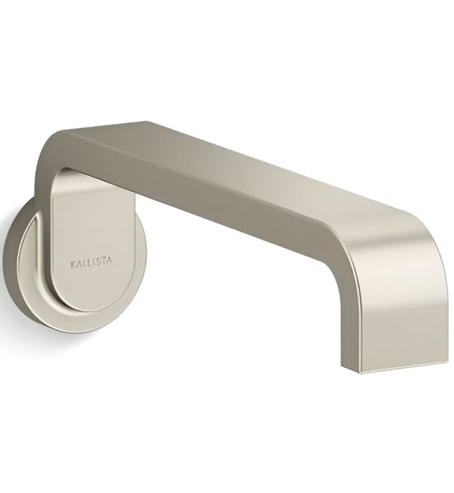 Vòi xả bồn tắm gắn tường màu vàng Kallista P34240-00-BAF