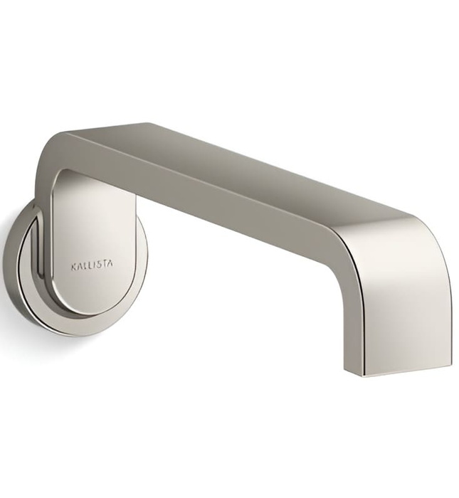 Vòi xả bồn tắm gắn tường màu vàng Kallista P34240-00-BAF