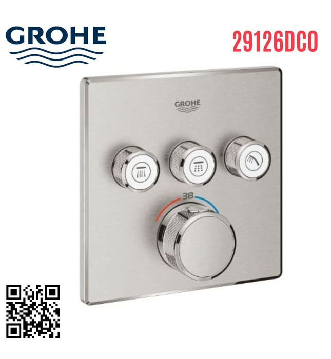 Bộ Trộn Vòi Sen Nhập Khẩu Đức Grohe 29126DC0