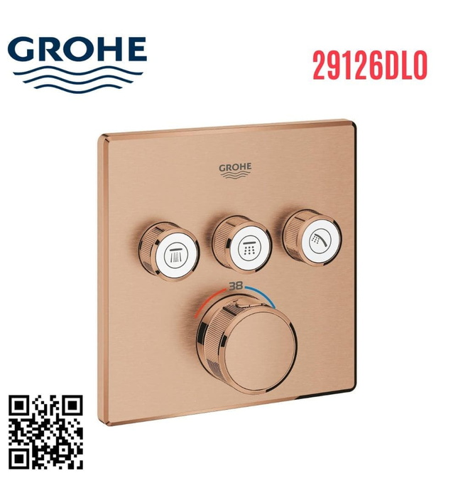 Bộ Trộn Vòi Sen Nhập Khẩu Đức Grohe 29126DL0