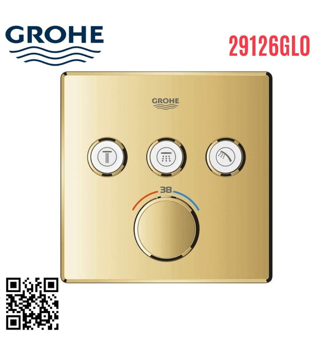Bộ Trộn Vòi Sen Nhập Khẩu Đức Grohe 29126GL0 