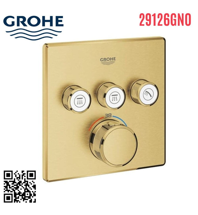 Bộ Trộn Vòi Sen Nhập Khẩu Đức Grohe 29126GN0 